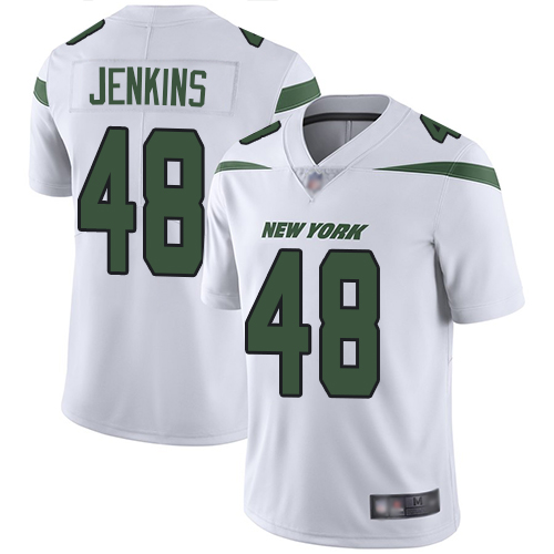 New York Jets Limited White Youth Jordan Jenkins Road Jersey NFL Football #48 Vapor Untouchable->->Youth Jersey